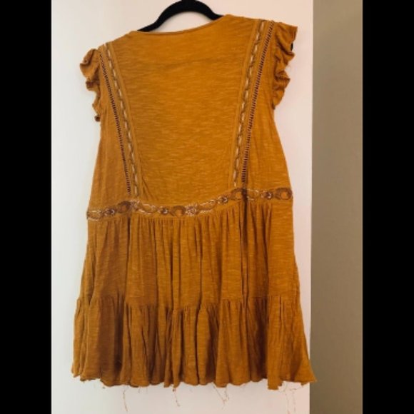 Free People Mustard Tunic - Picture 3 of 4